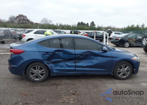 2018 Hyundai Elantra Sel из США, поврежденный, VIN 5NPD84LF4JH332545